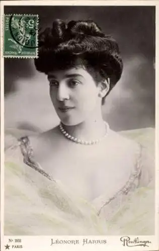 Ak Schauspielerin Leonore Harris, Porträt