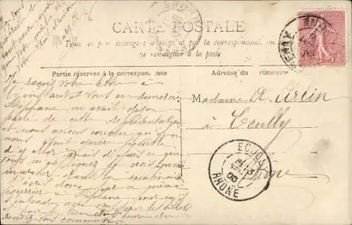 Ak Portrait einer Frau, Schleier, Gibson