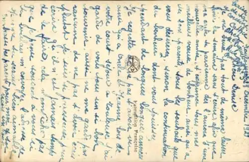 Ak Glückwunsch Neujahr, Frau mit Hund
