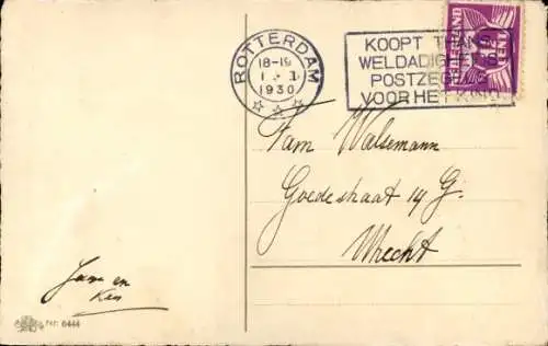 Ak Glückwunsch Neujahr, Kleeblatt, Kind, Ferkel