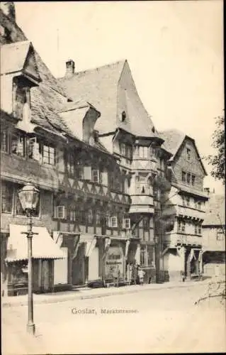 Ak Goslar am Harz, Marktstraße