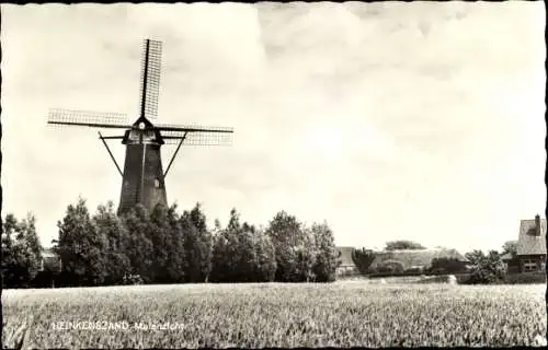 Ak Heinkenszand Zeeland, Molen