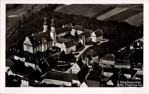 Ak Obermarchtal in Württemberg, Fliegeraufnahme
