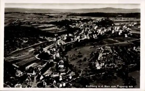 Ak Kirchberg an der Murr Württemberg, Fliegeraufnahme
