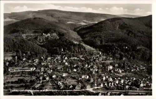 Ak Jugenheim an der Bergstraße Hessen, Fliegeraufnahme