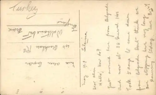 Foto Ak Skopje Üsküb Mazedonien, Viehmarkt, Moschee