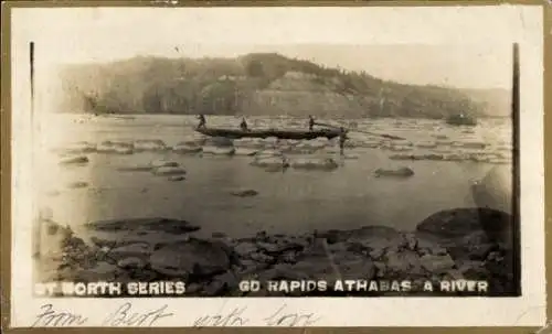 Ak Alberta Kanada, Grand Rapids, Athabasca River