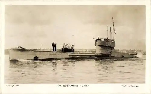 Ak British submarine, HM L19