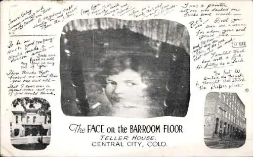 Ak Central City Colorado, The Face on the Barroom Floor, Teller House 