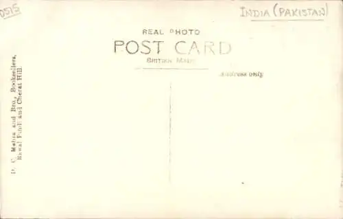 Ak India Pakistan, Elefantentransport von Afghanistan