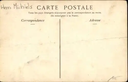 Ak Radrennfahrer Henri Michiels, Sprinter, Belgien