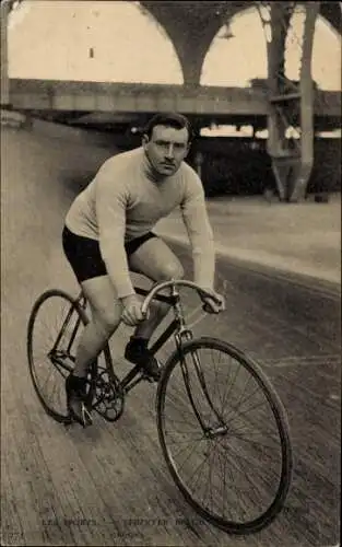 Ak Bahnradfahrer Louis Grogna, Belgischer Sprinter