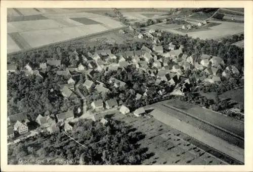 Ak Großaltdorf Vellberg in Württemberg, Fliegeraufnahme