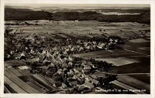 Ak Waldtann Kreßberg in Württemberg, Fliegeraufnahme