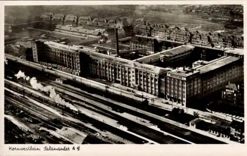Ak Kornwestheim in Württemberg, Salamander AG, Schuhfabrik