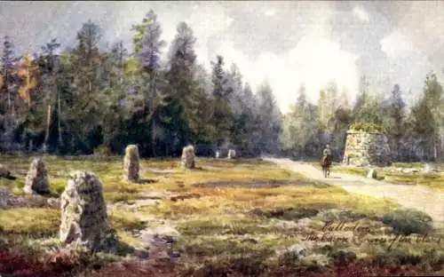 PC Culloden Scotland, The Cairn & Graves of the Clans