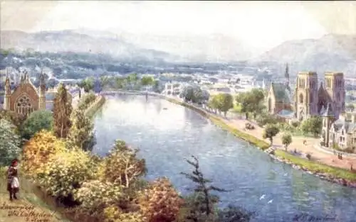 PC Scotland, Inverness Cathedral and River
