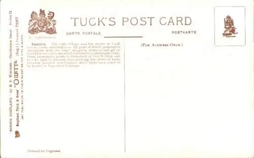 PC Banavie Scotland, Panorama, steamer