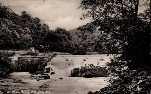 PC Monsal Dale Derbyshire England, Waterfall