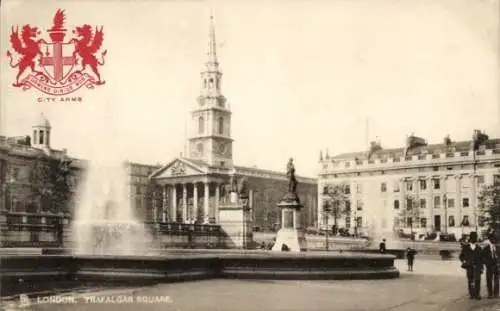 PC London City England, Trafalgar Square