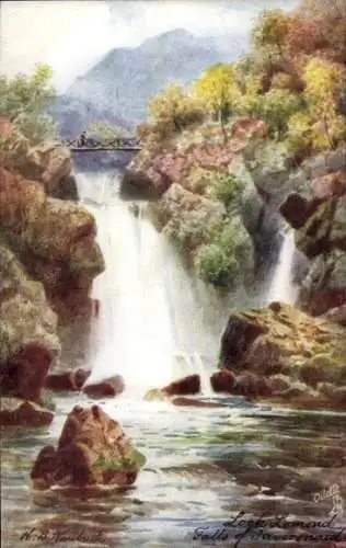Ak Inversnaid Loch Lomond Schottland, Wasserfälle