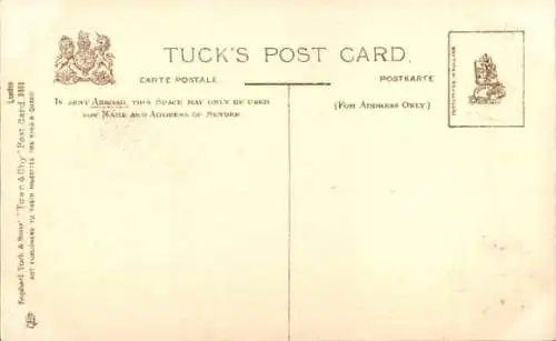 Ak London England, St. Pauls von der Cheapside aus gesehen, Stadtwappen