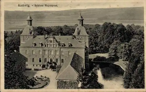 Ak Kettwig Essen im Ruhrgebiet, Schloss Hugenpoet