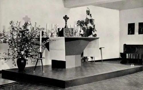 Ak Kettwig Essen im Ruhrgebiet, Kapelle Jugendhaus St Alfried des Bistums