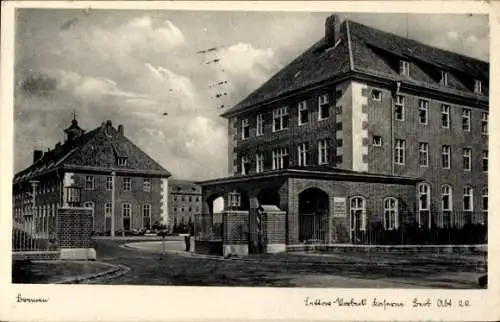 Ak Hansestadt Bremen, Luttons Vorback Kaserne,  Architektur, Militärgebäude