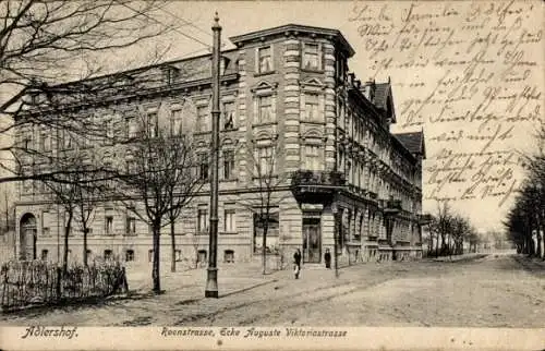 Ak Berlin Treptow Adlershof, Roonstraße Ecke Auguste Viktoria Straße