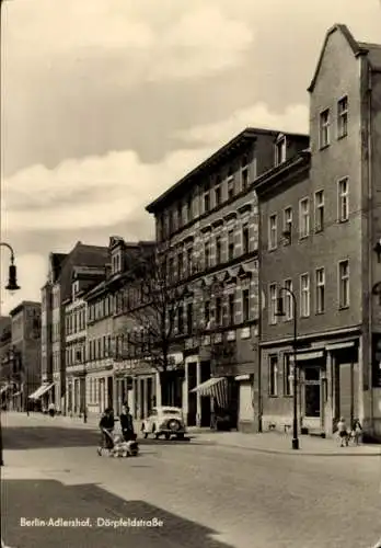 Ak Berlin Treptow Adlershof, Dörpfeldstraße, Geschäfte