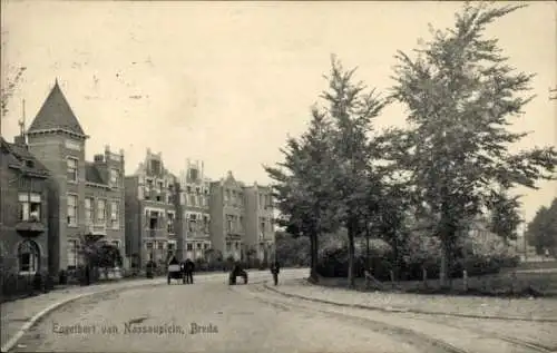 Ak Breda Nordbrabant Niederlande, Engelbert van Nassauplein