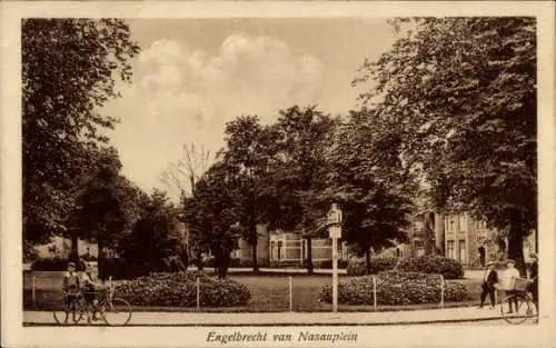 Ak Breda Nordbrabant Niederlande, Engelbert van Nasauplein