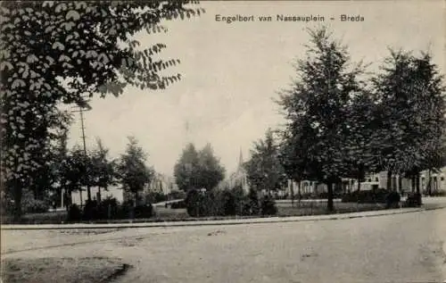 Ak Breda Nordbrabant Niederlande, Engelbert van Nassauplein