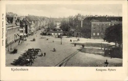 Ak København Kopenhagen Dänemark, Kongens Nytorv