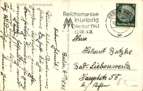 Ak Berlin Mitte, Nationalgalerie