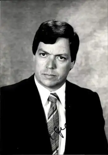 Foto Politiker Philipp Krämer, Stadt Schönau, Autogramm