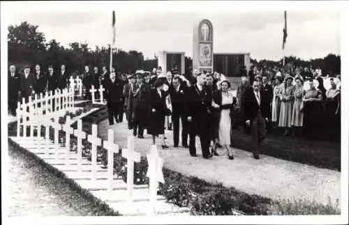 Ak Koninklijk bezoek aan de Provincie Zeeland, 1950
