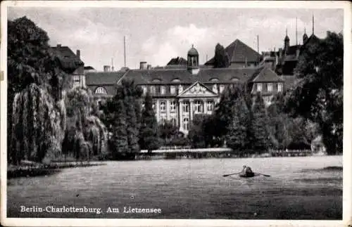 Ak Berlin Charlottenburg, Lietzensee