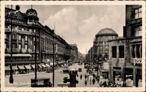 Ak Berlin Tiergarten, Potsdamer Platz, Fürstenhof, Kempinski Haus