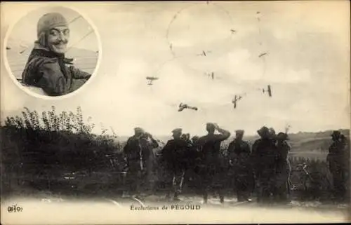 CPA Evolutions de Pegoud, Flugzeuge