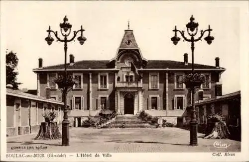 Ak Soulac sur Mer Gironde, Rathaus