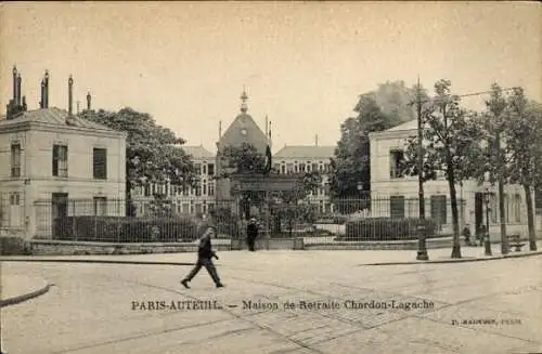 Ak Paris XVI Passy Auteuil, Maison de Retraite Chardon-Lagache