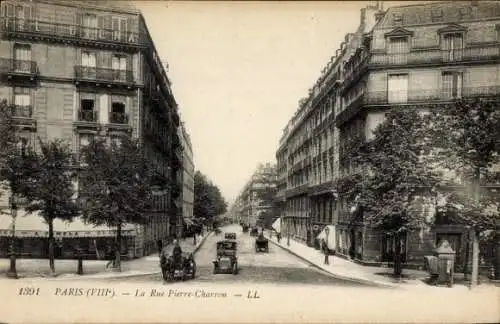 Ak Paris VIII,  Rue Pierre-Charron