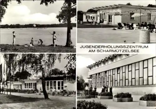 Ak Wendisch Rietz in der Mark, JUGENDERHOLUNGSZENTRUM, SCHARMÜTZELSEE, Freizeitaktivitäten, Gebäu