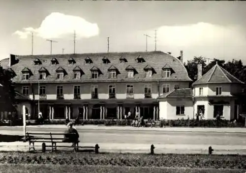 Ak Pieskow Bad Saarow in der Mark, Bahnhof