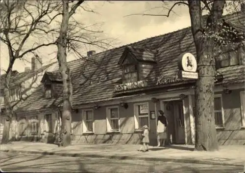 Ak Königs Wusterhausen, HO Hotel u. Restaurant Hoencke