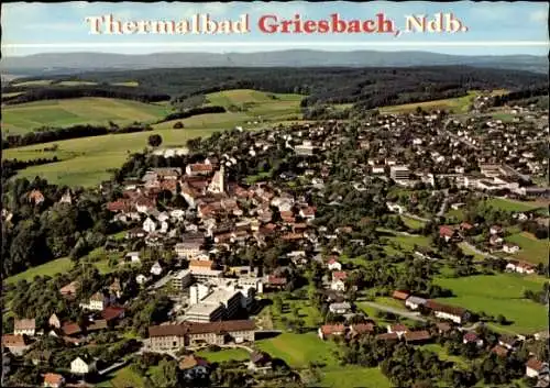 Ak Bad Griesbach im Rottal Niederbayern, Fliegeraufnahme, Pflegestift Rottal