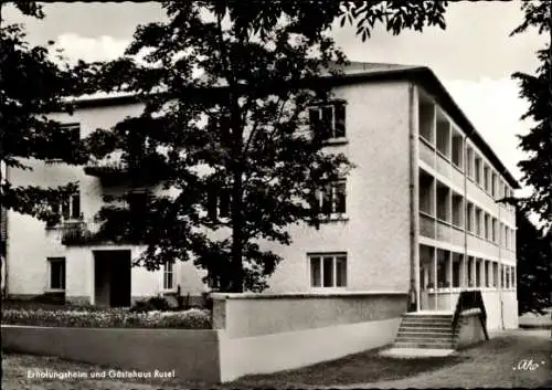 Ak Rusel Schaufling in Niederbayern, Erholungsheim und Gästehaus Rusel