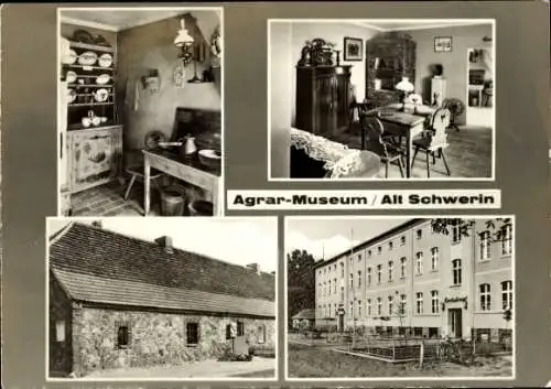 Ak Alt Schwerin Mecklenburgische Seenplatte, Agrar-Museum